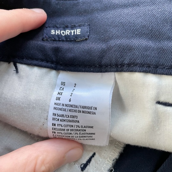 American Eagle Blue Shorts - Picture 4 of 4